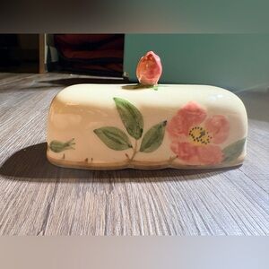 Franciscan Desert Rose Vintage Butter Dish (top only) discontinued design